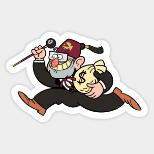 Grunklepoly Sticker